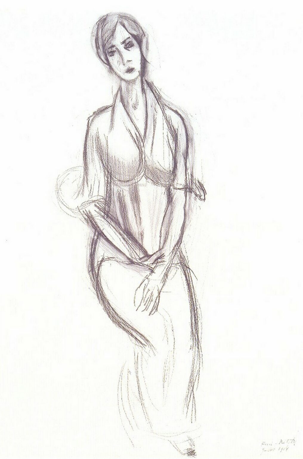 Matisse Mademoiselle Yvonne Landsberg