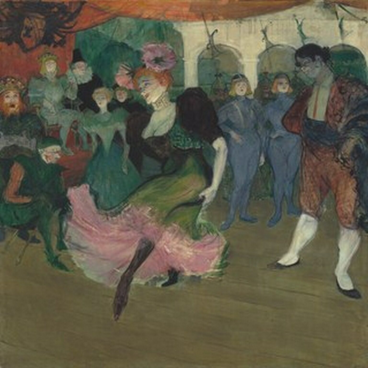 Toulouse-Lautrec Marcelle Lender Dancing the Bolero in "Chilpéric" (1895-96)