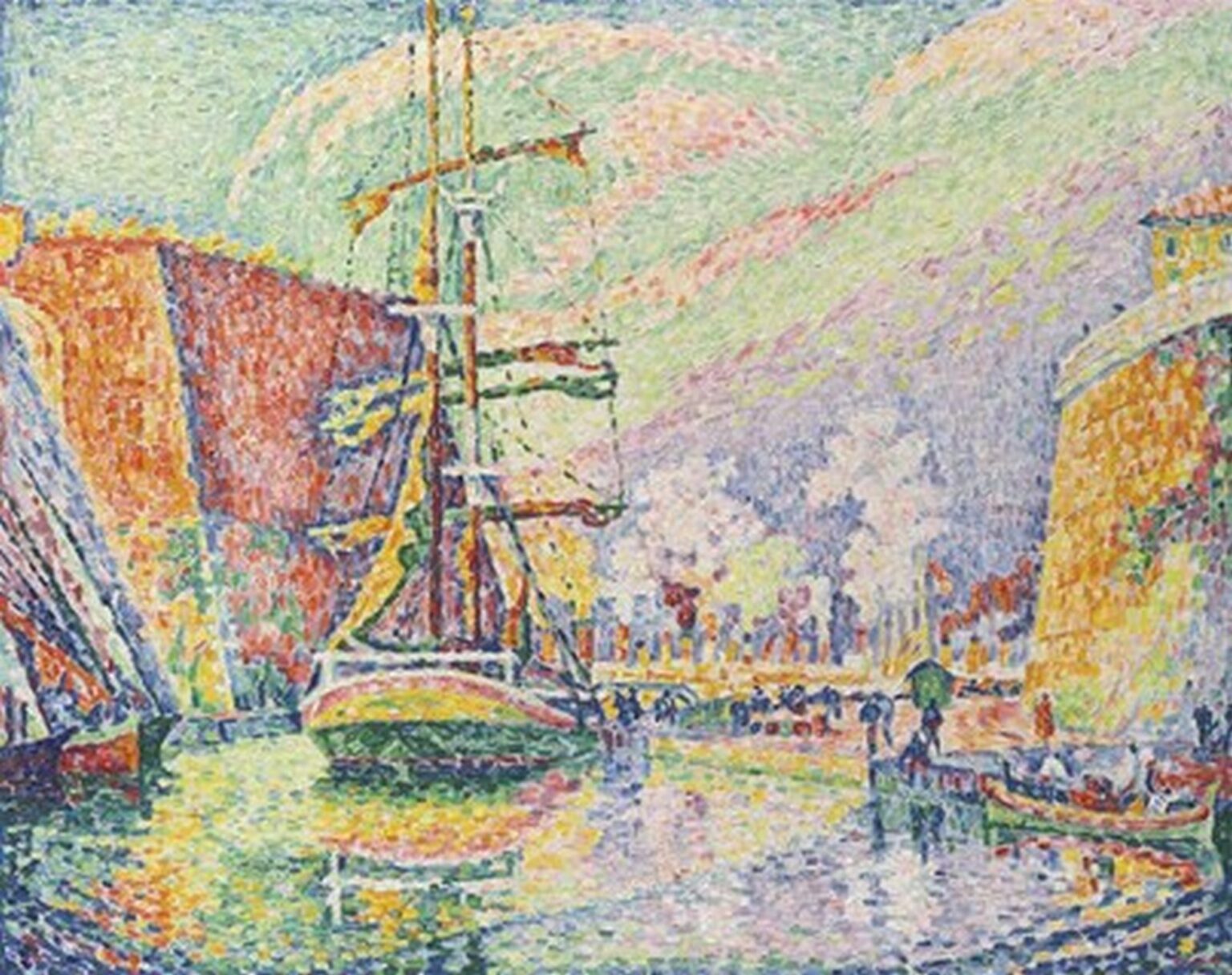 Signac Marseille, Le Port (1934)