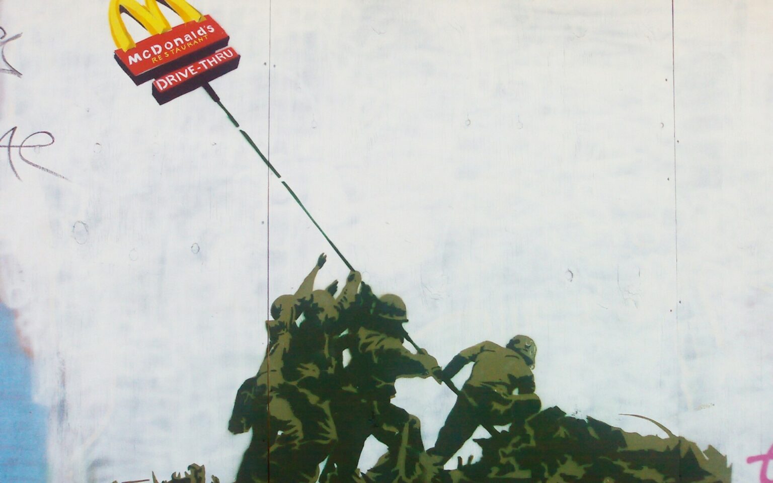 Banksy Mc Donald's (detail)