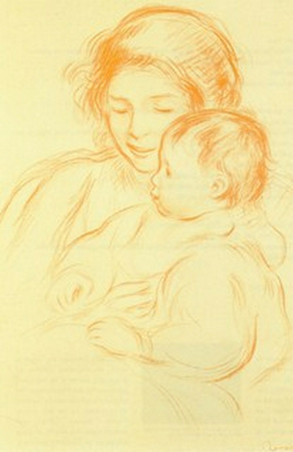 Renoir Mère et enfant