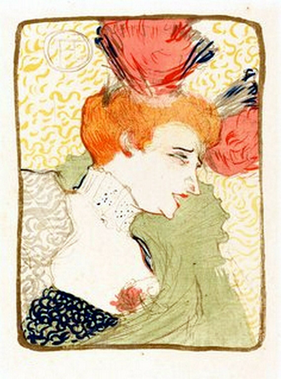 Toulouse-Lautrec Mlle Marcelle Lender (1895)