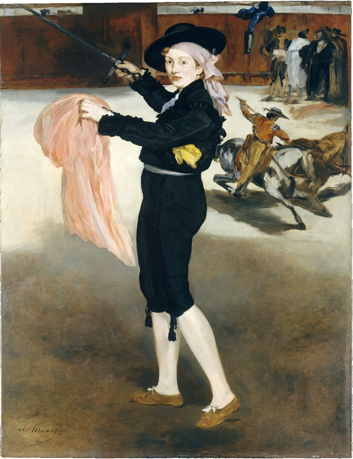Manet Mlle Victorine Meurent in the Costume of an Espada (1862)