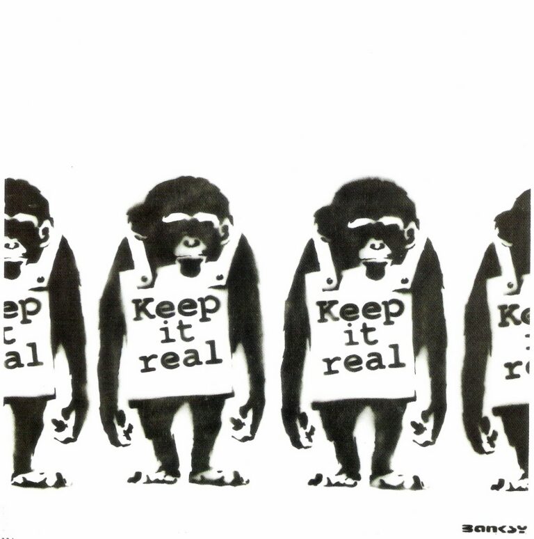 Banksy Monkeys (2000)
