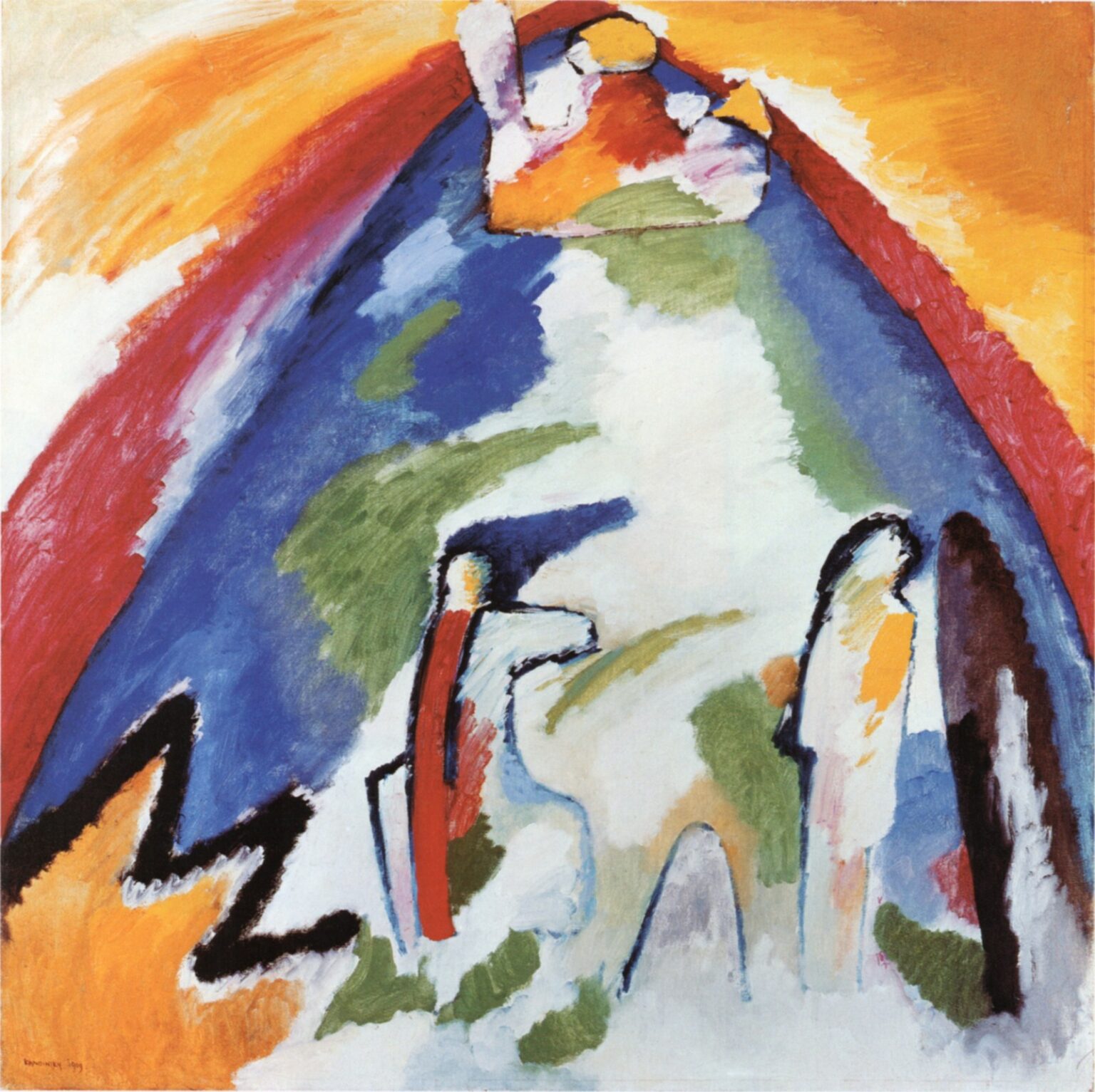 Kandinsky Montaña (1909)