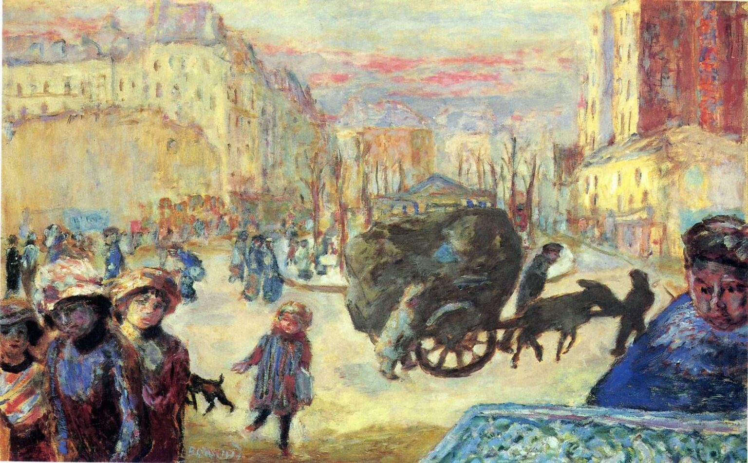 Bonnard Morning in Paris (1911)
