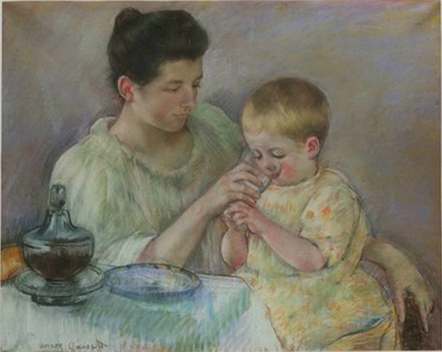 Cassatt Mother Feeding Child