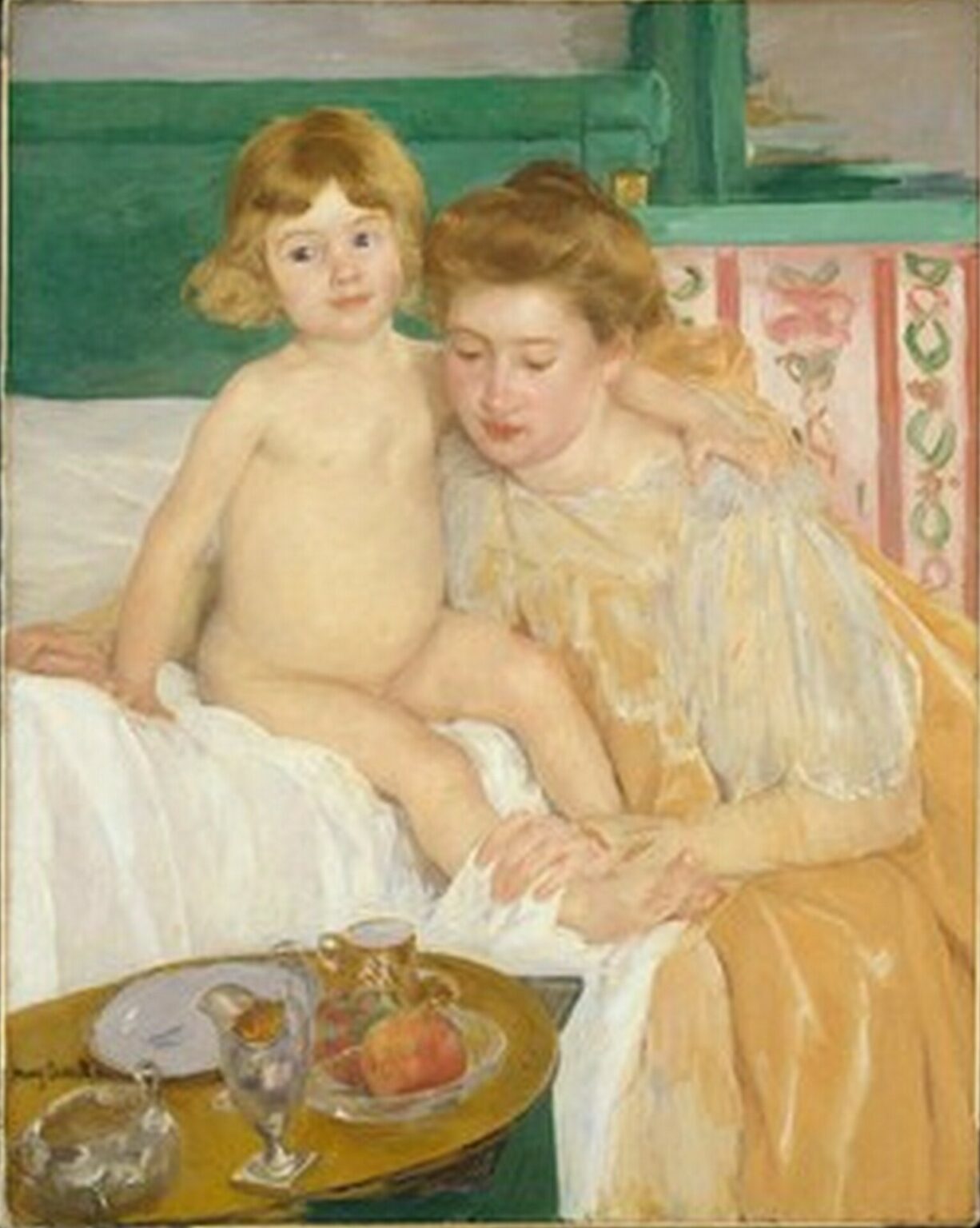 Cassatt Mother and Child (Baby Getting Up from His Nap, c. 1899)