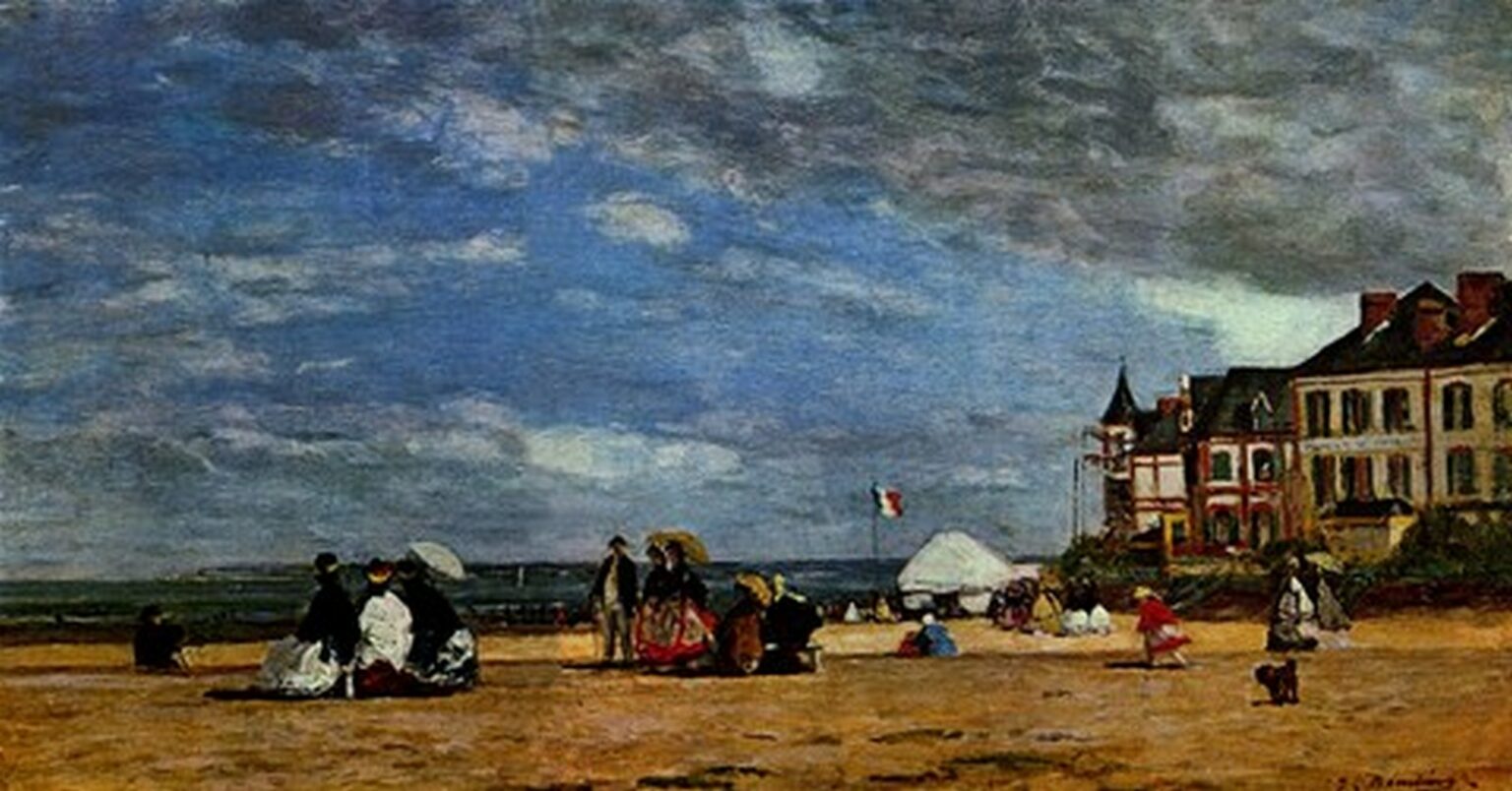 Boudin Muelle en Deauville (1869)