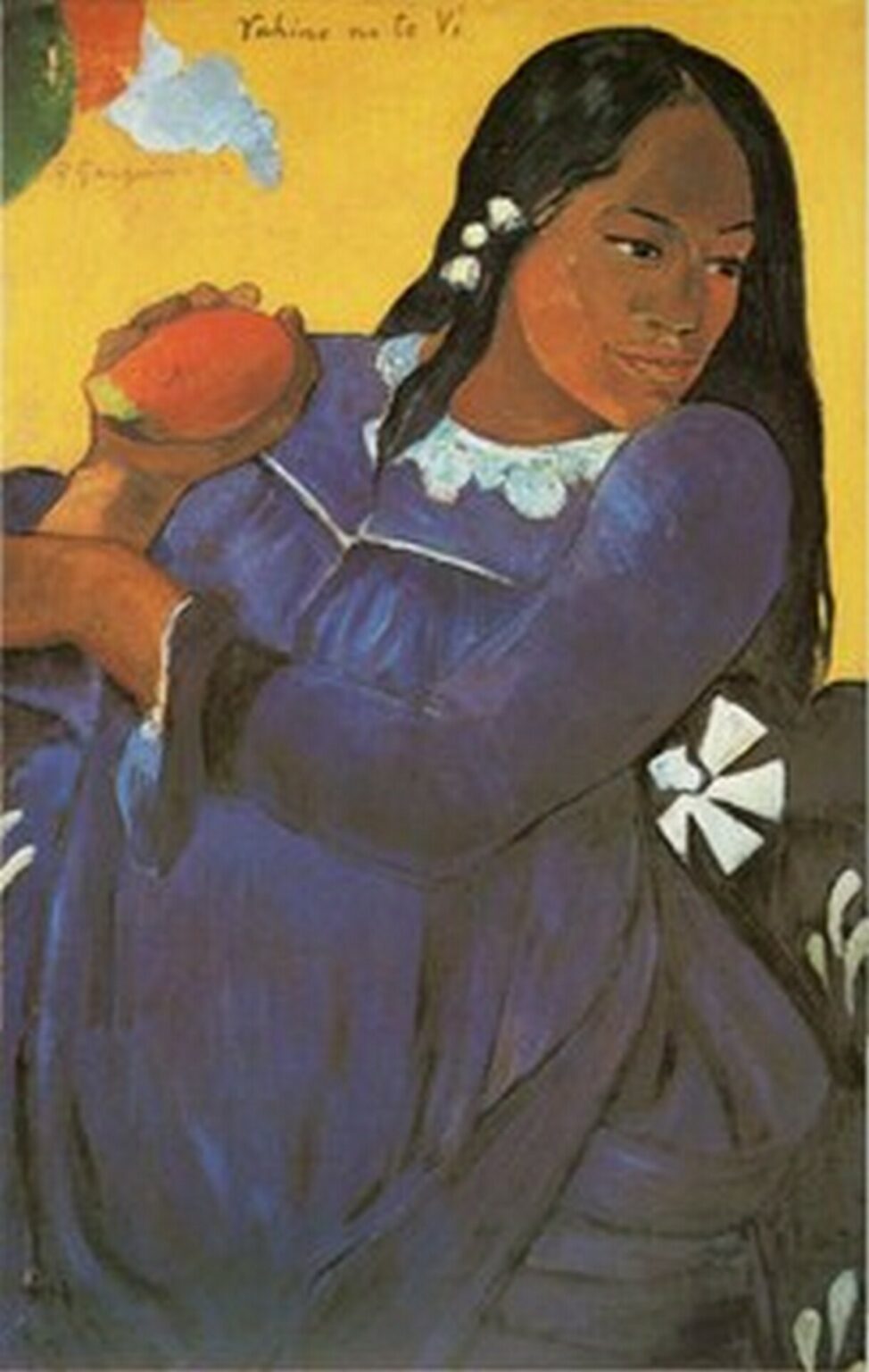 Gauguin Mujer con Mango (rahine no te vi) (1892)