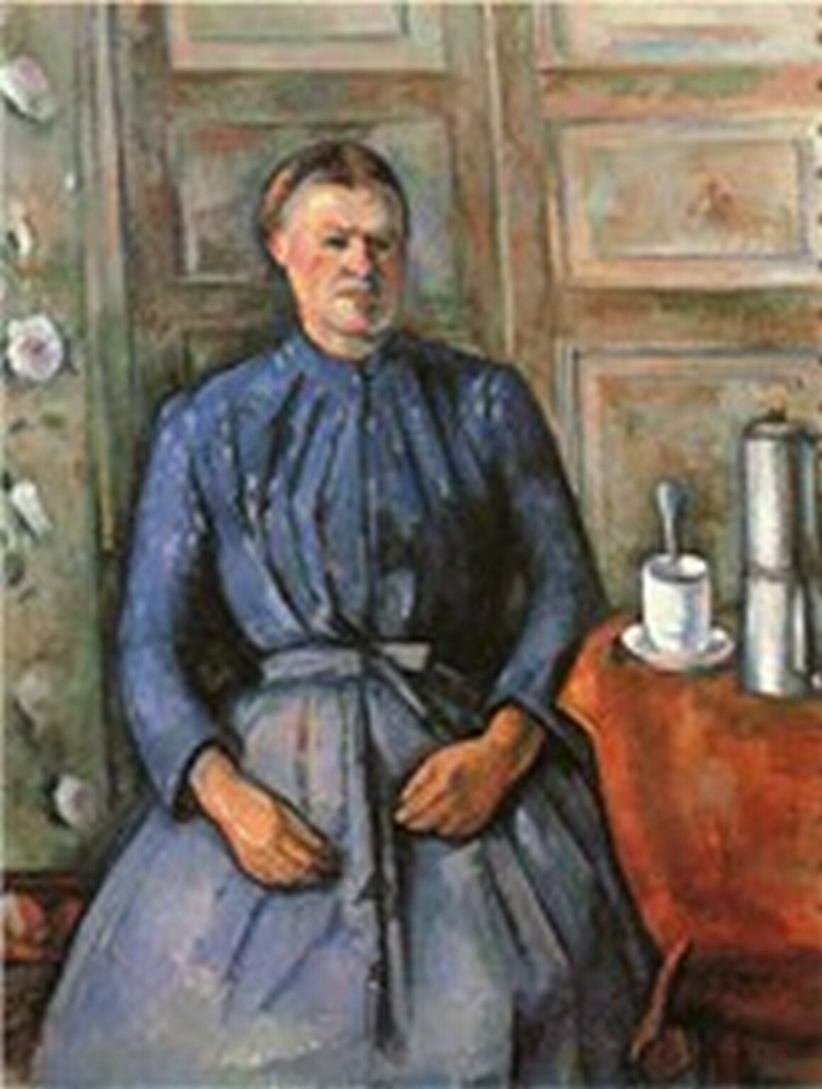 Cézanne Mujer con cafetera (1890-95)