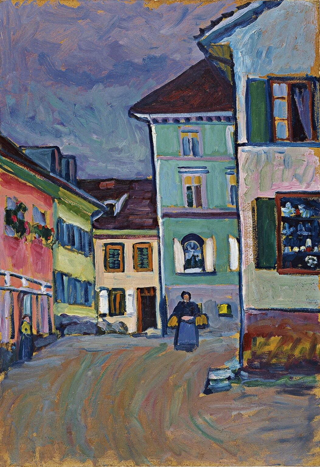 Kandinsky Murnau: Top of the Johannisstrasse (1908)