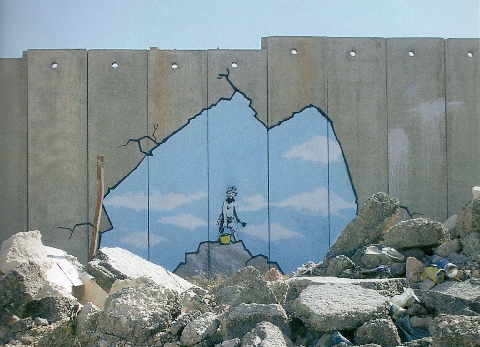 Banksy Muro de Ramallah (2005)