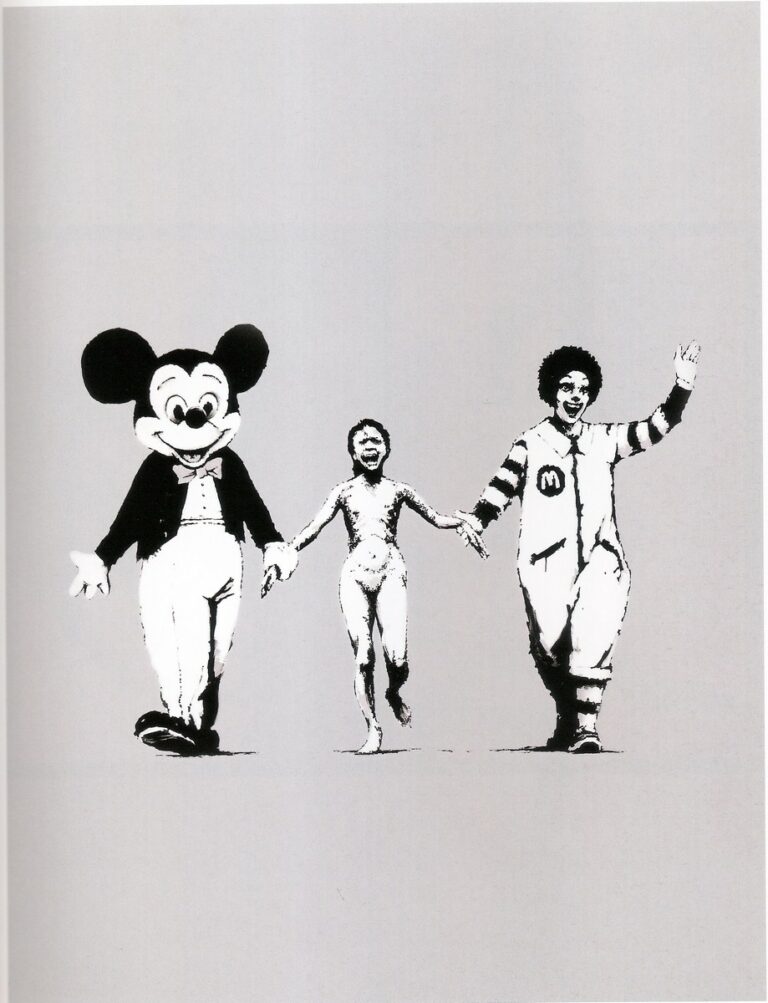 Banksy Napalm (Can't beat the feelin, 2004)