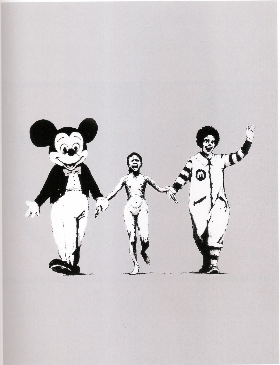 Banksy Napalm (Can't beat the feelin, 2004)
