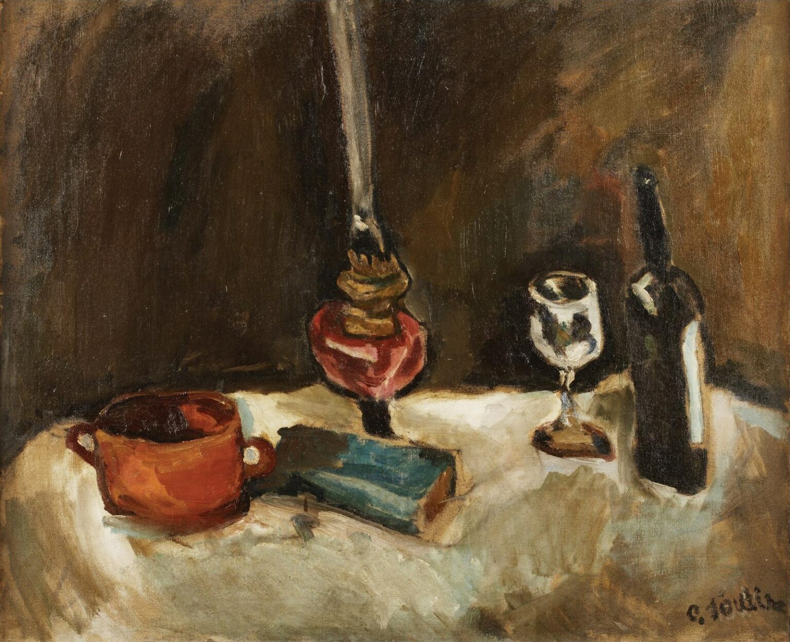 Soutine Nature morte à la lampe (c. 1916)
