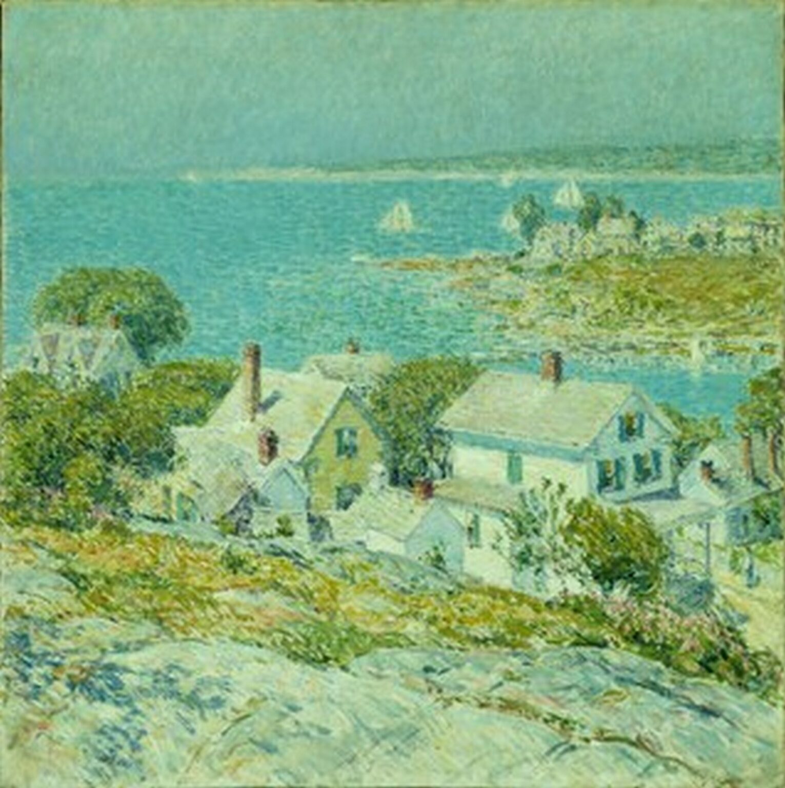 Hassam New England Headlands (1889)