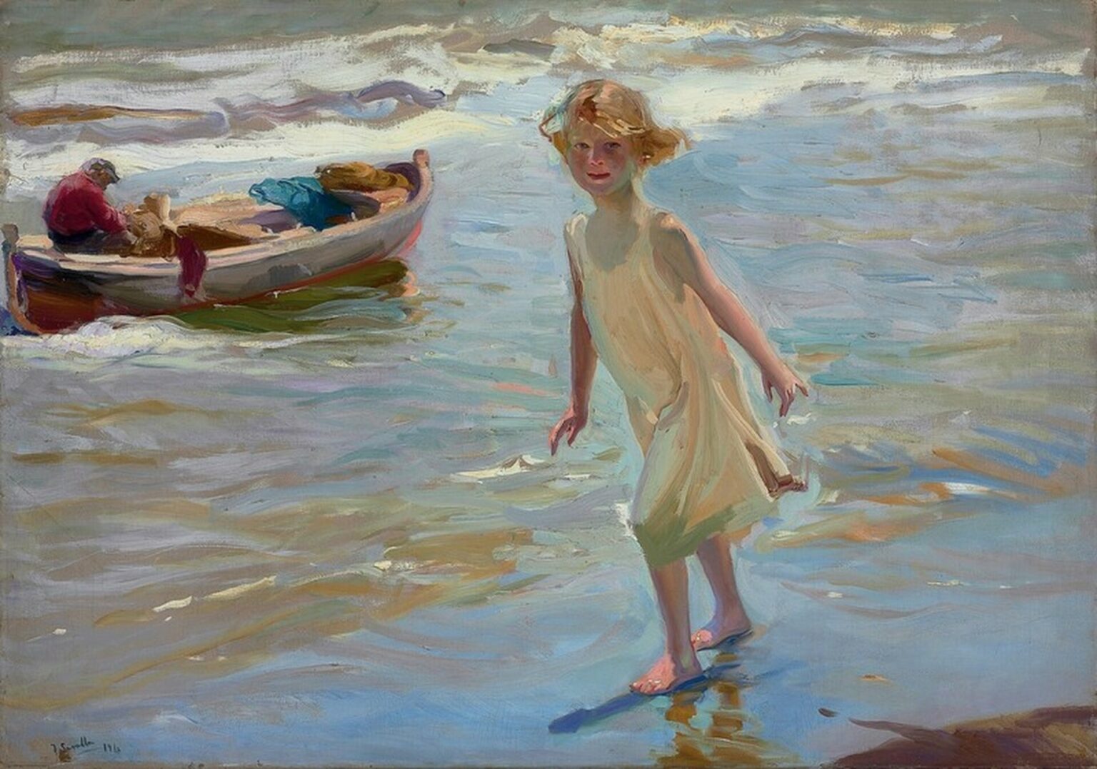 Sorolla Niña en la playa, Valencia