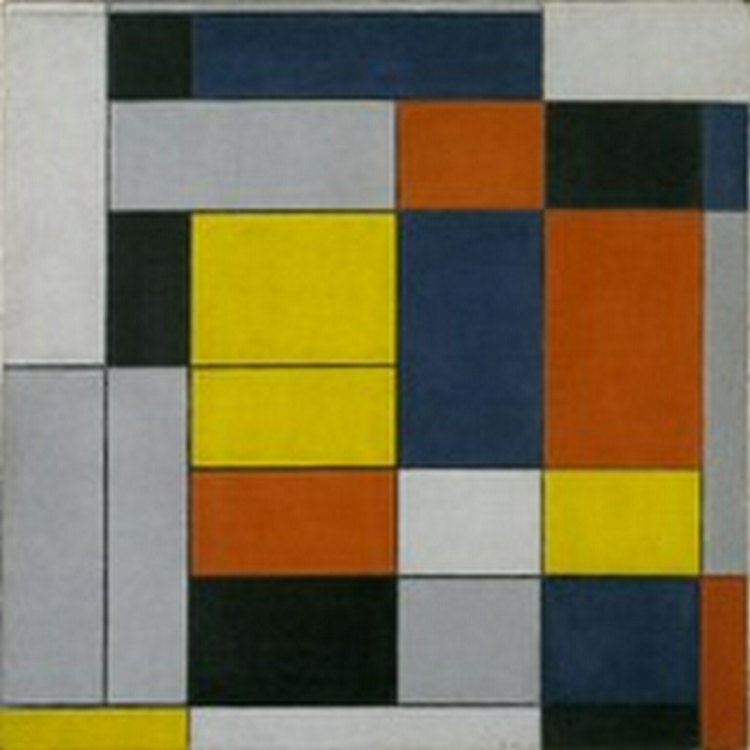 Mondrian No. VI / Composition No.II (1920)