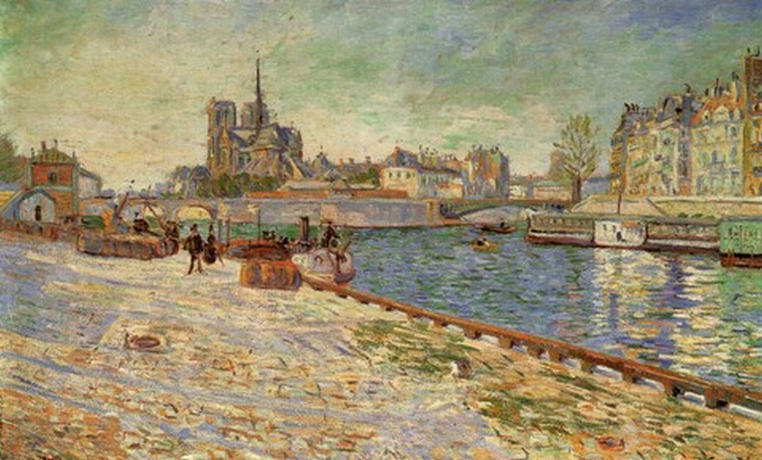 Signac Notre-Dame, L'Île Saint-Louis