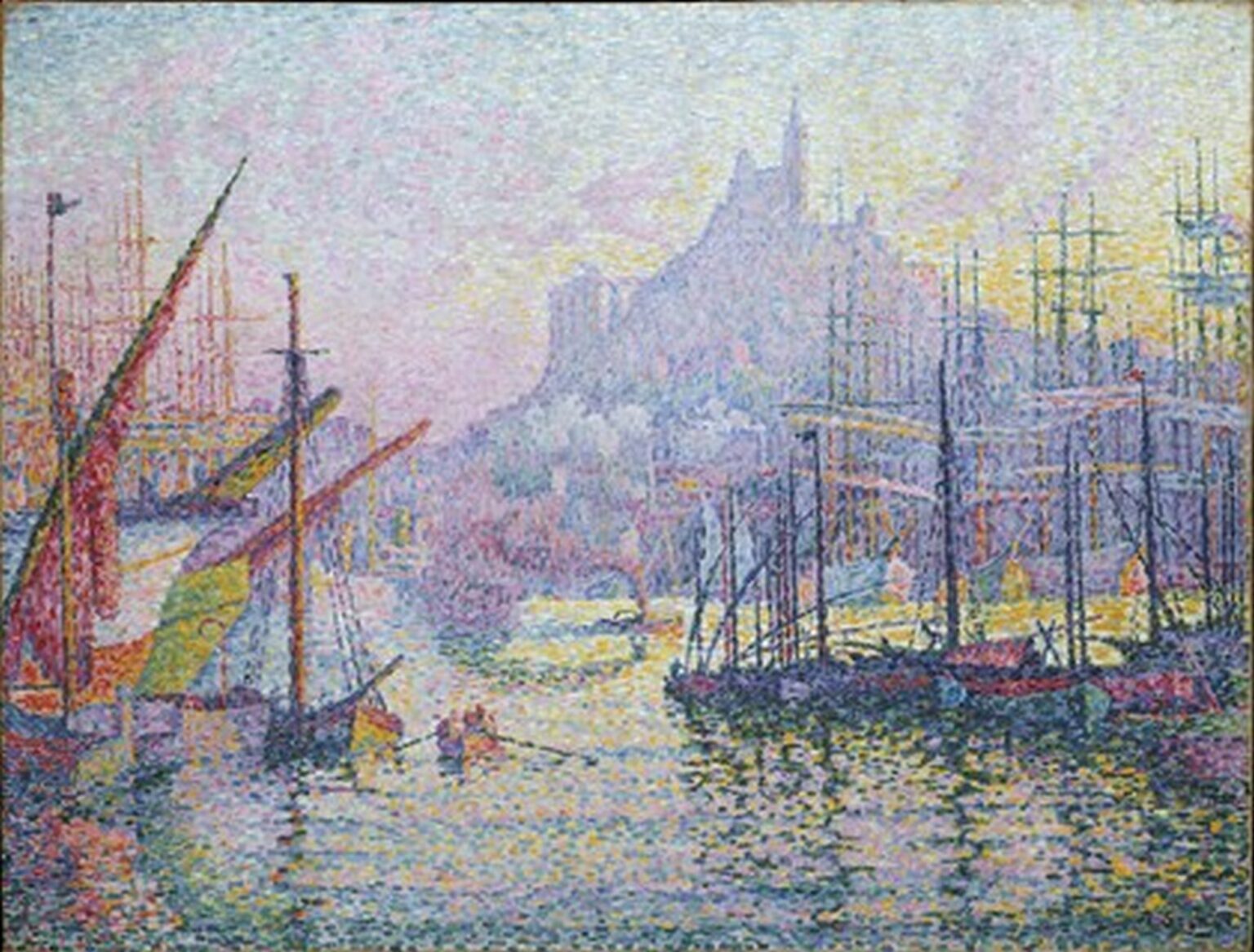 Signac Notre-Dame de la Garde (La Bonne Mere, Marseilles, 1905-06)