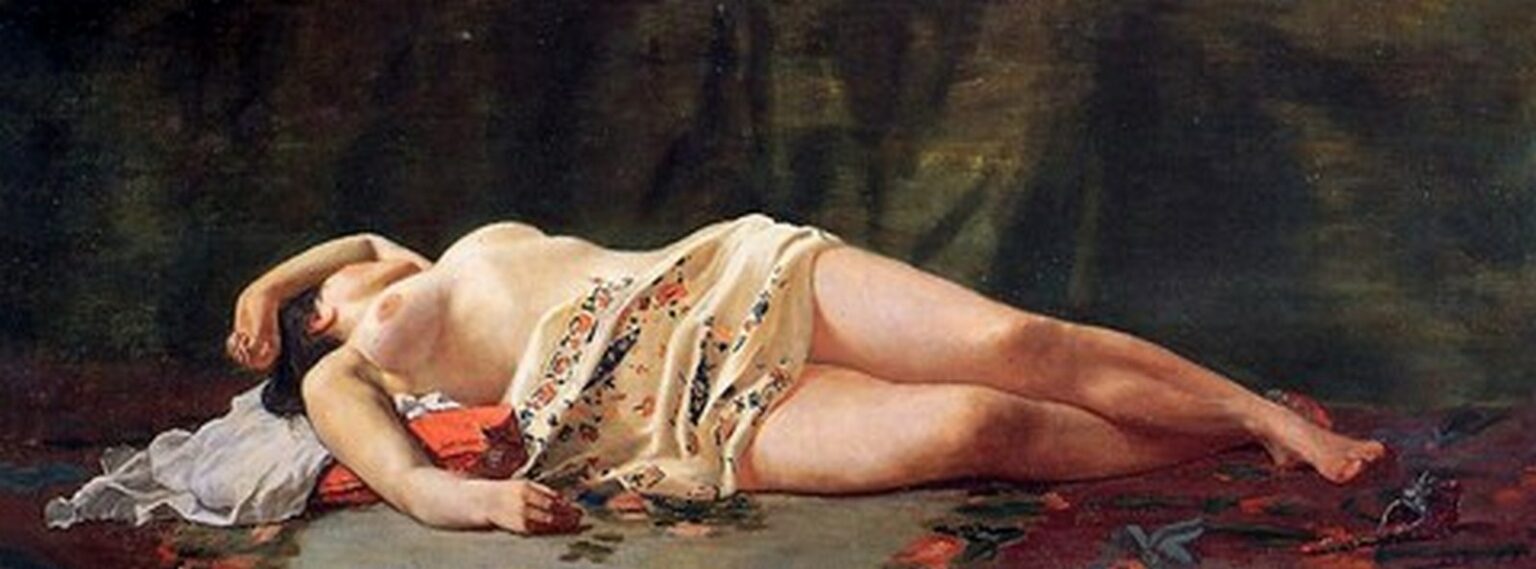 Bazille Nu couché (1864)