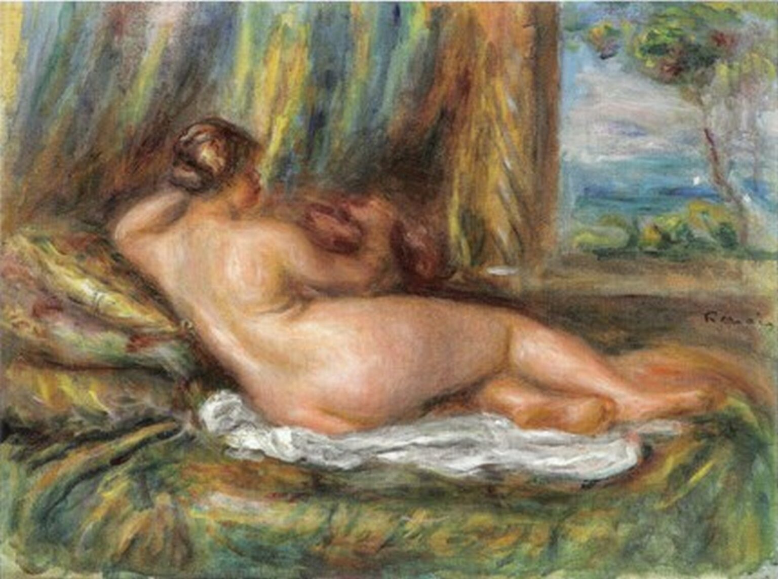 Renoir Nu couché (1914)