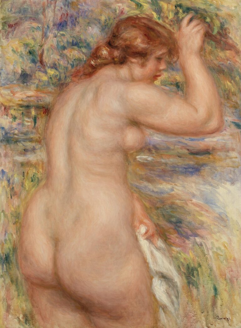 Renoir Nu dans un paysage (c. 1917)