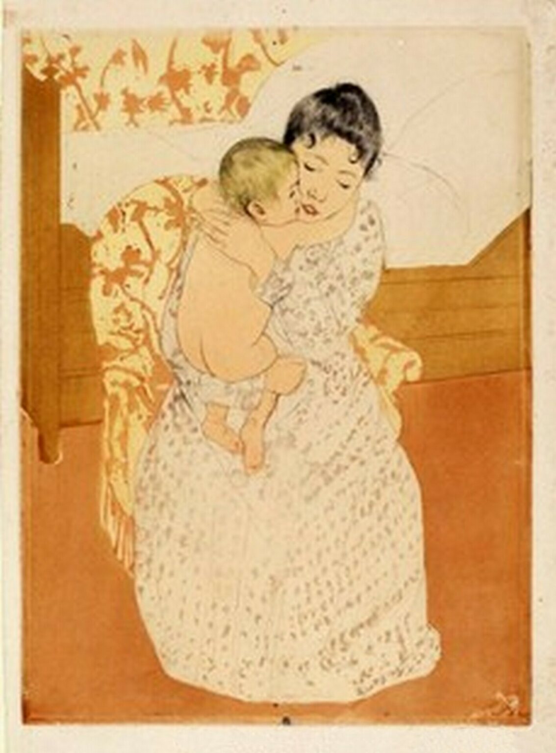 Cassatt Nude Child (1890-91)