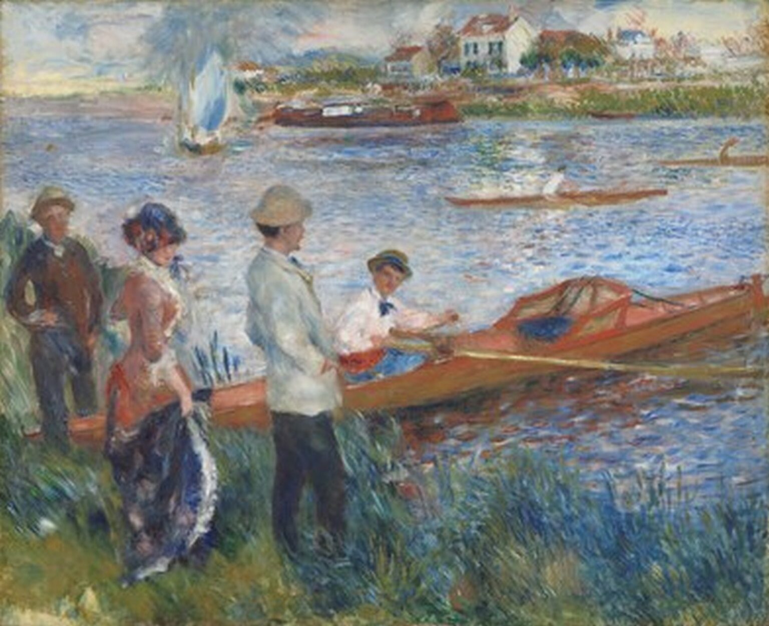 Renoir Oarsmen at Chatou (1879)