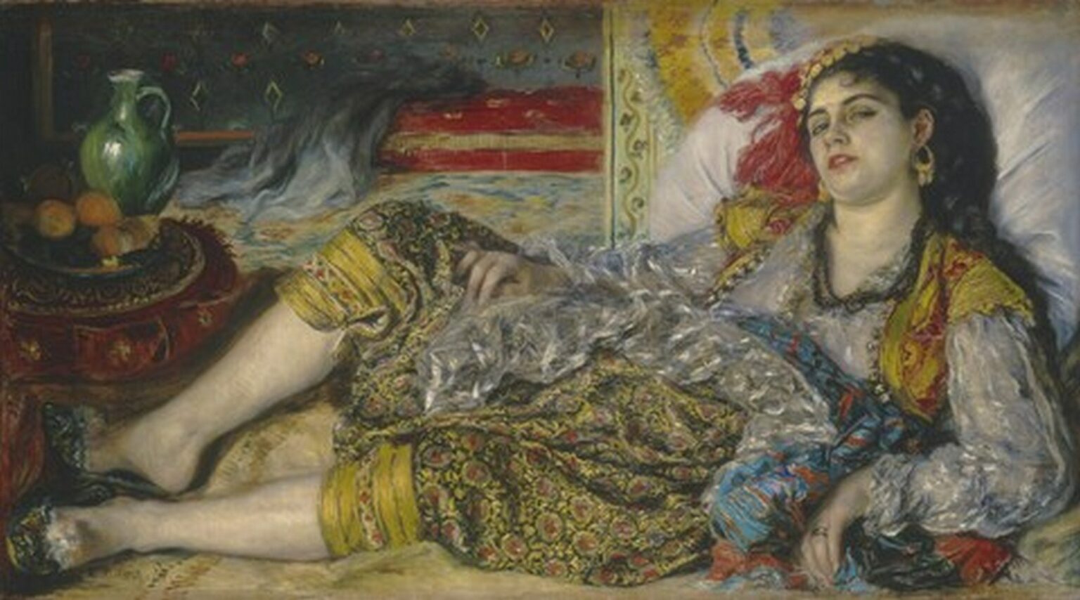 Renoir Odalisque (An Algerian Woman, 1870)