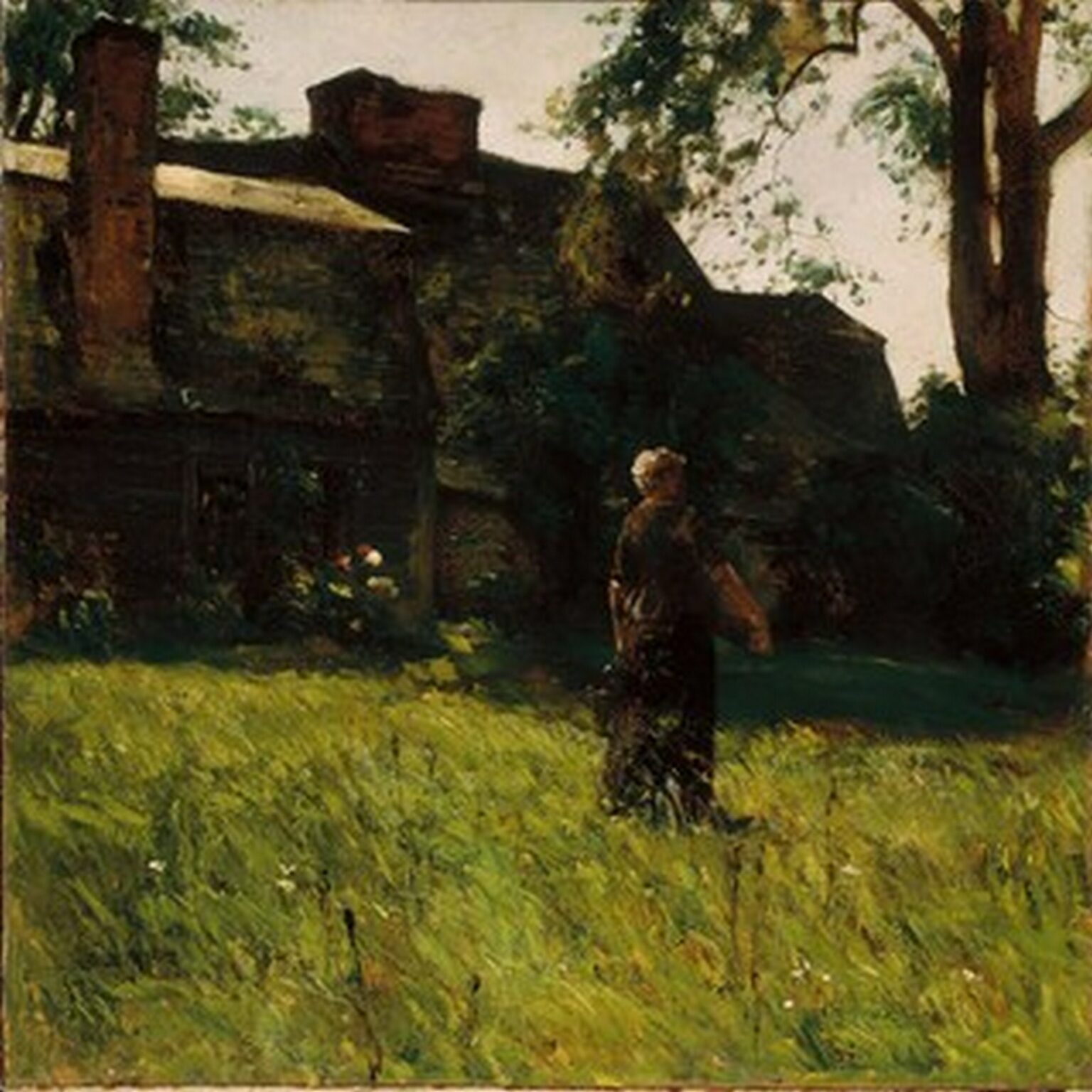 Hassam Old Fairbanks House, Dedham, Massachusetts (c. 1884)