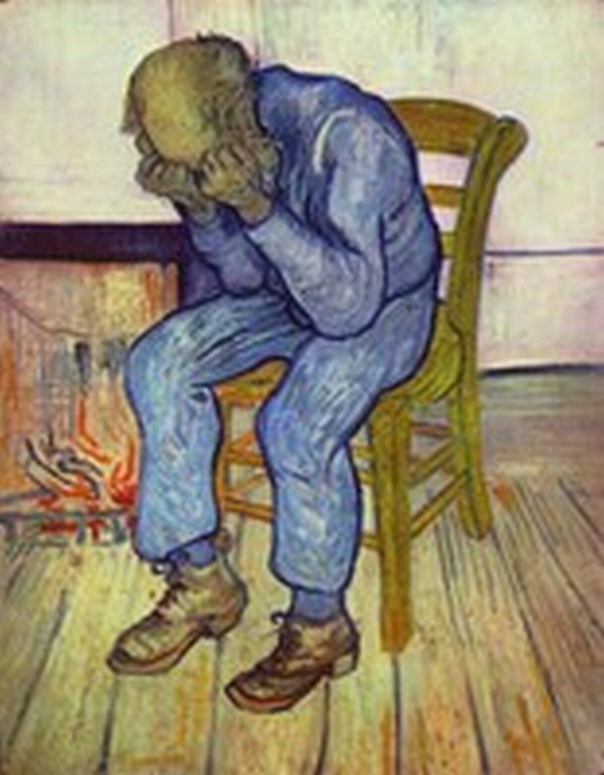 Van Gogh Old Man in Sorrow (On the Threshold of Eternity, 1890)