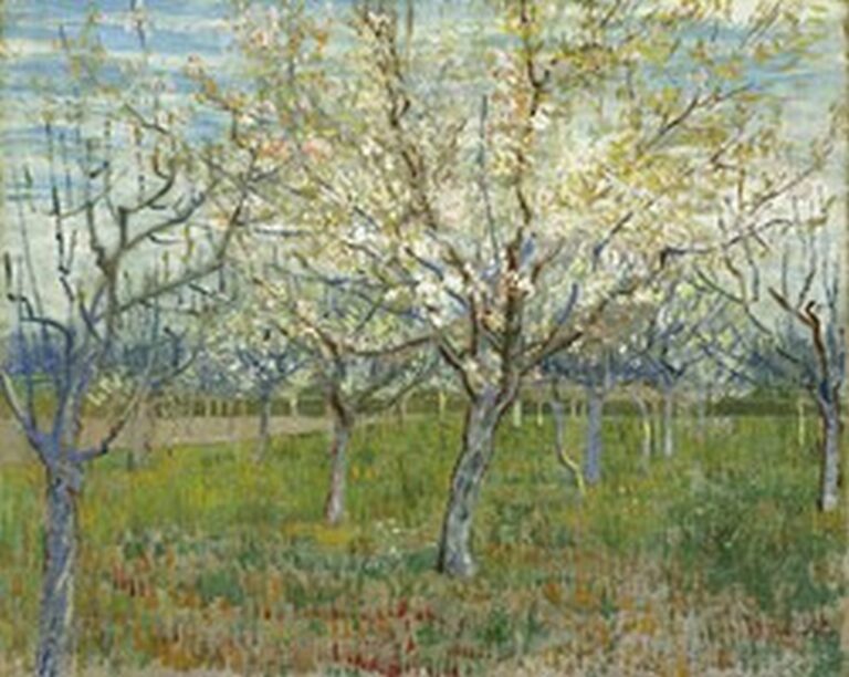 Van Gogh Orchard with Blossoming Apricot Trees (March, 1888)