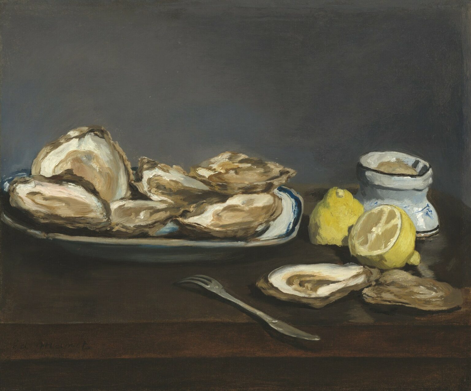 Manet Oysters (1862)