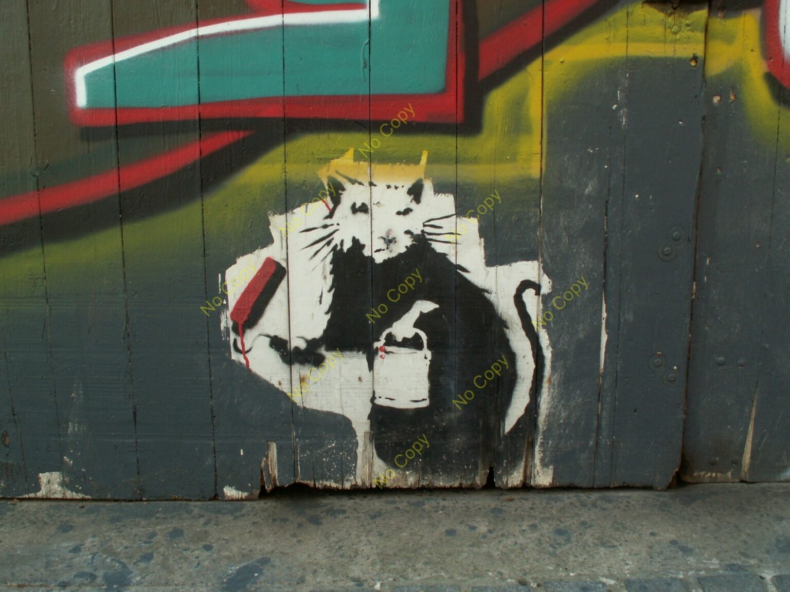 Banksy Painter Rat