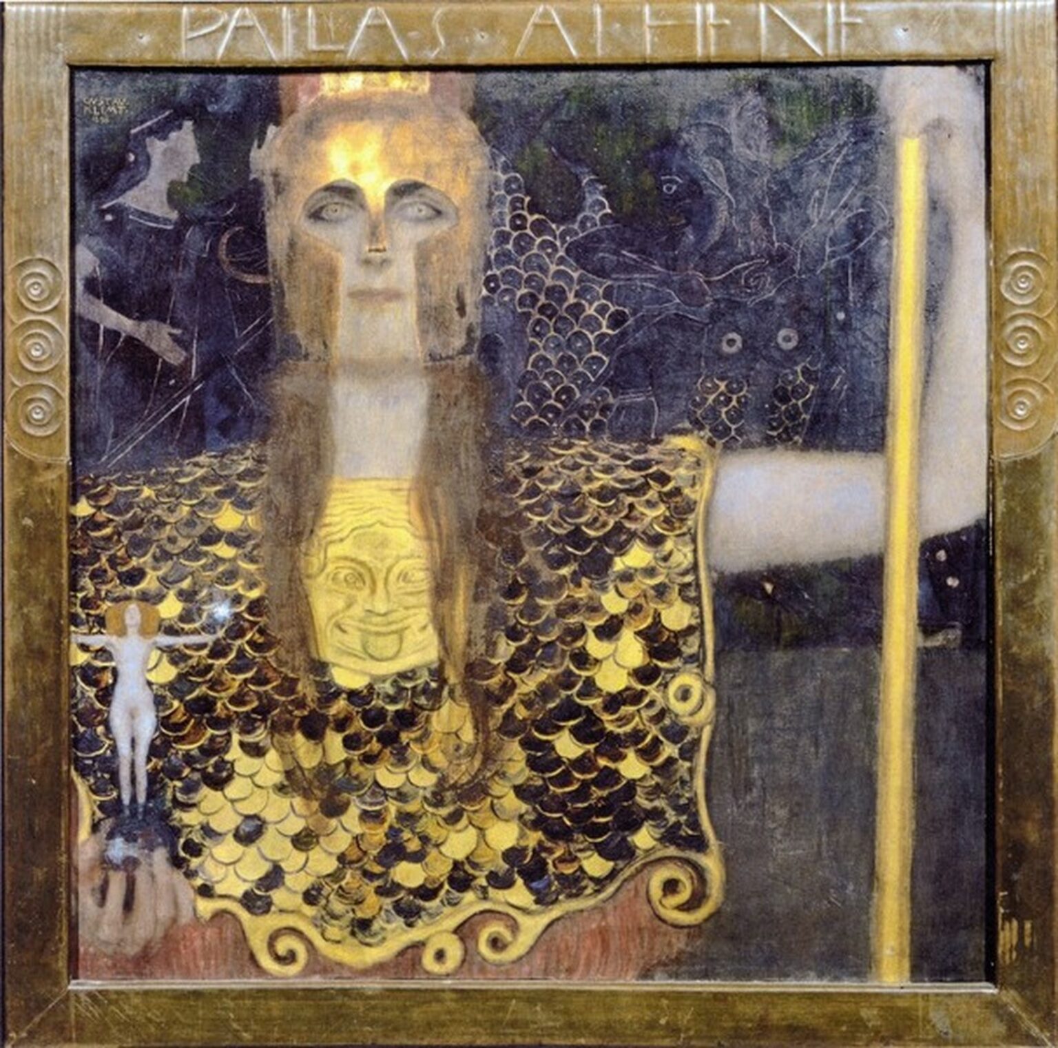 Klimt Pallas Athene (1898)