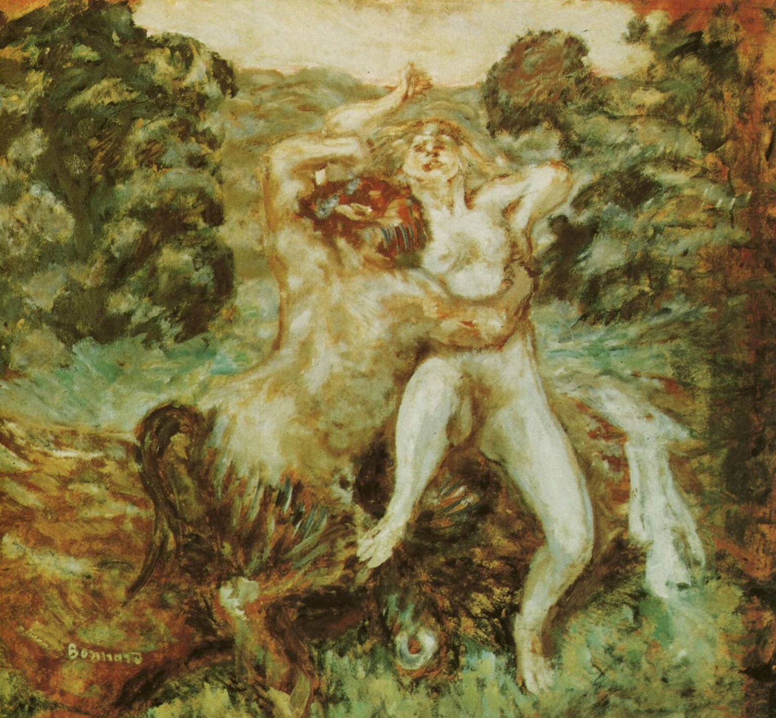 Bonnard Pan et la Nymphe (1907)