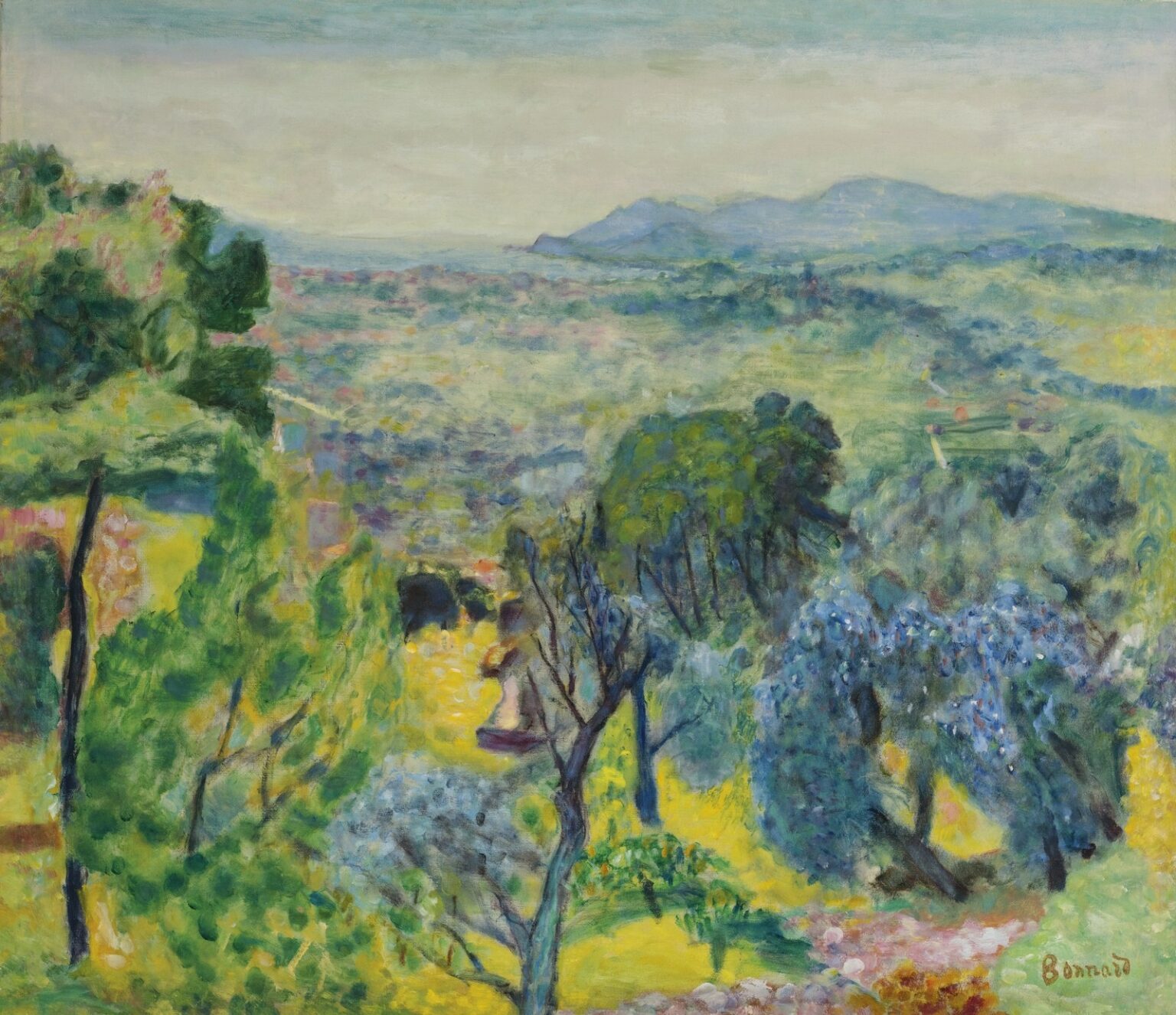 Bonnard Paysage de Cannet (c. 1925)