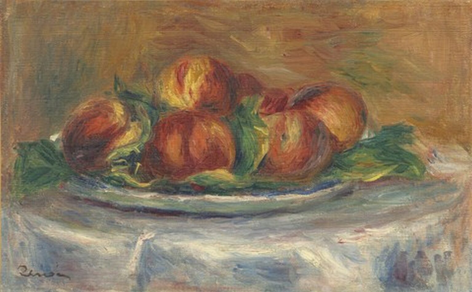 Renoir Peaches on a Plate (1902-05)