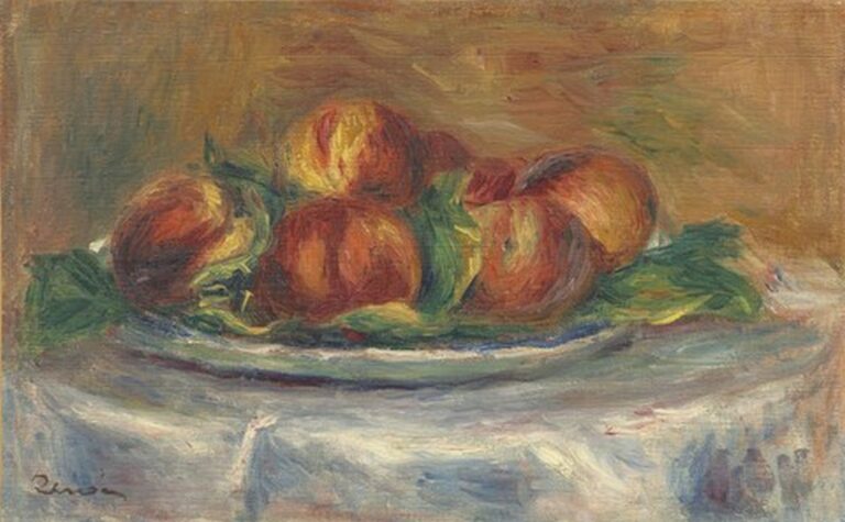 Renoir Peaches on a Plate (1902-05)