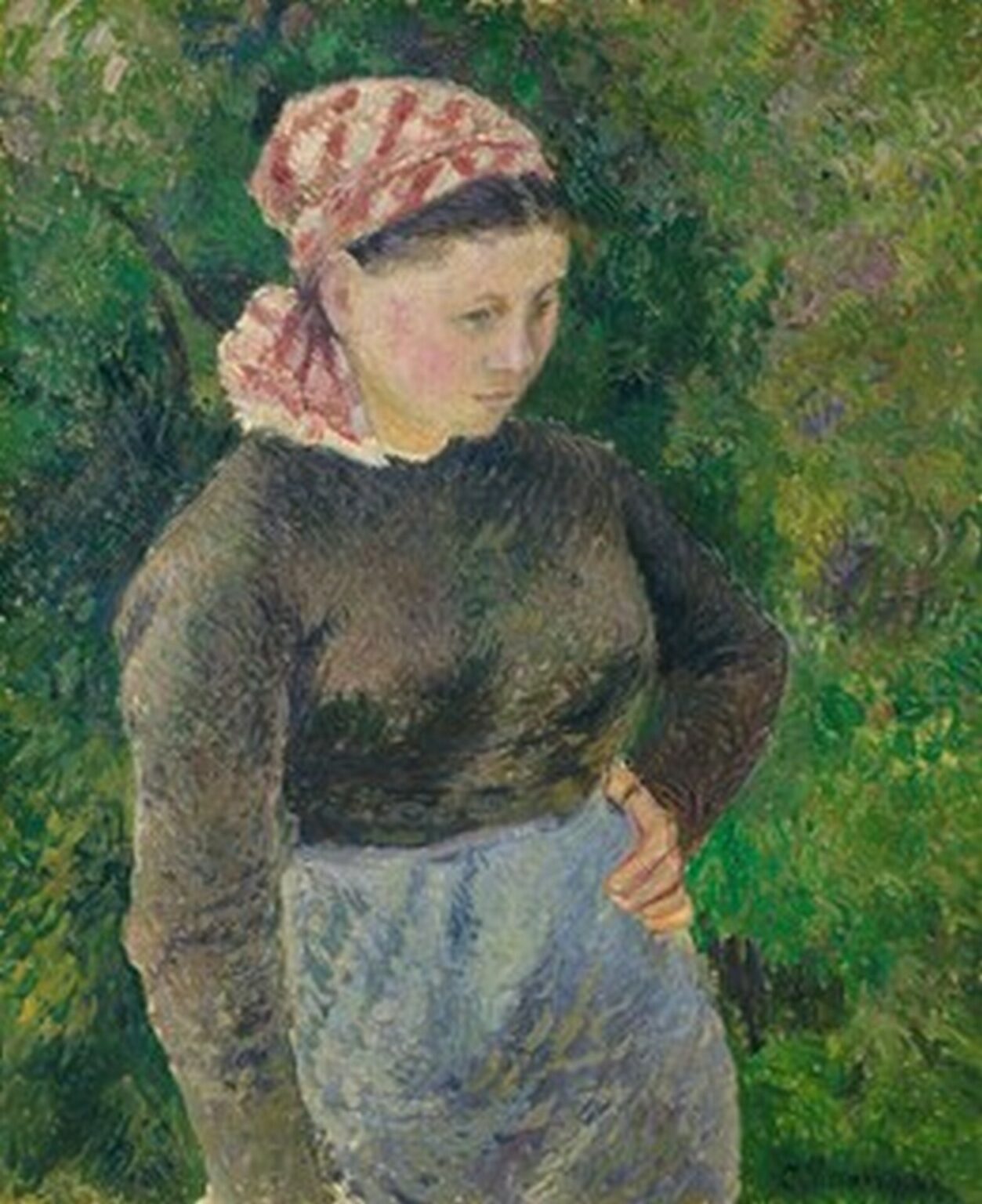 Pissarro Peasant Woman (1880)