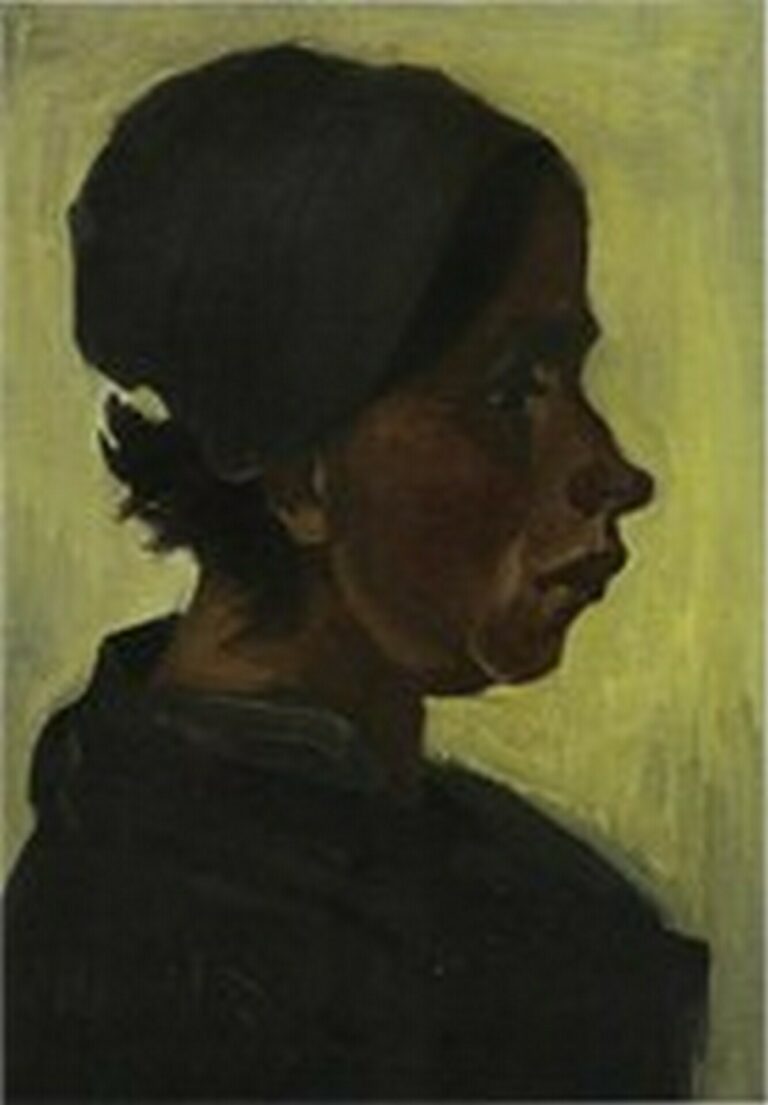 Van Gogh Peasant woman, head (1884-85)