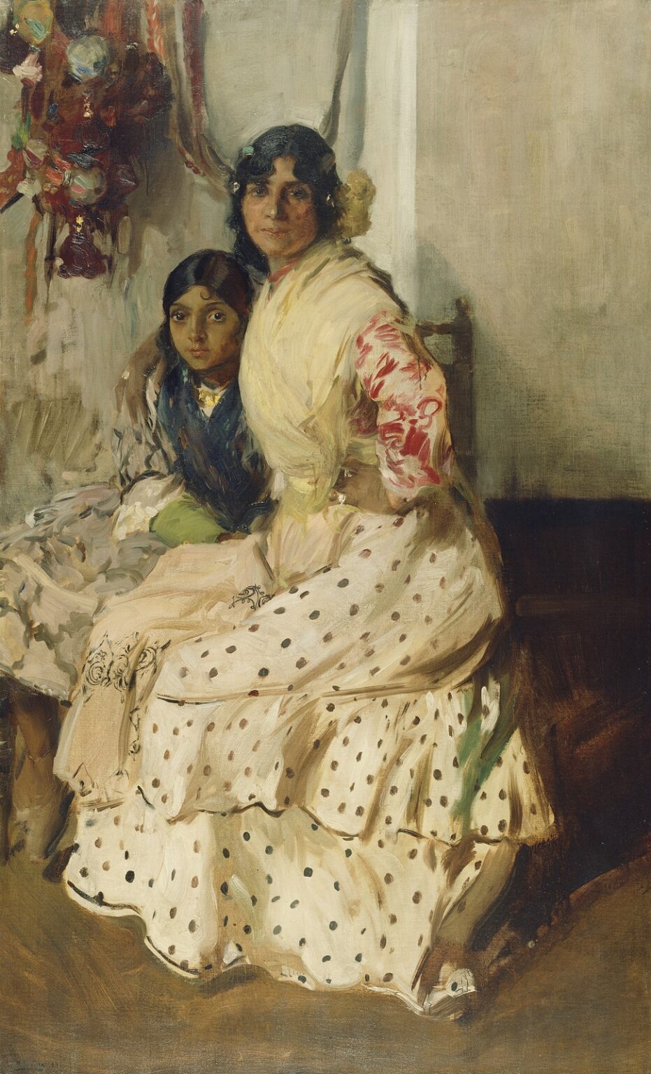 Sorolla Pepilla la Gitana y su hija (1910)