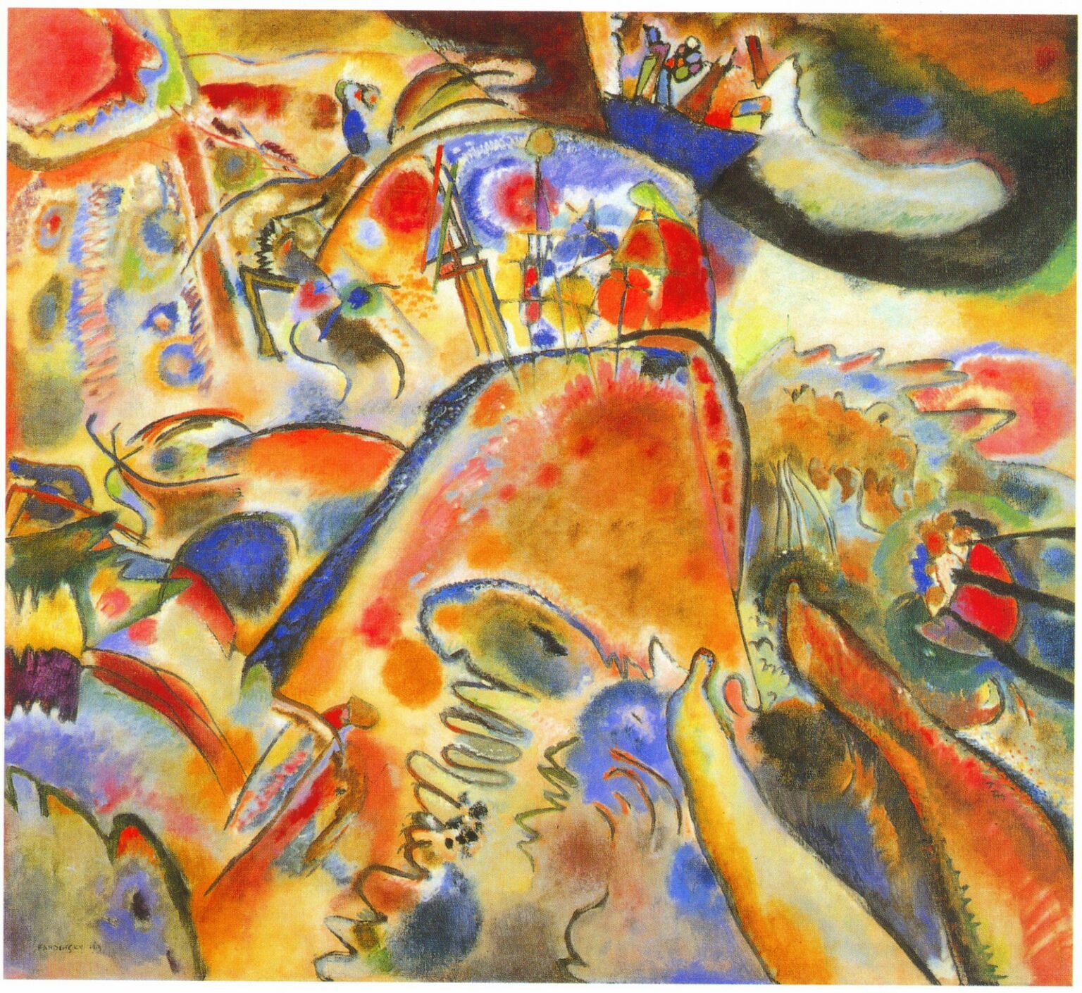 Kandinsky Pequeñas alegrías (1913)