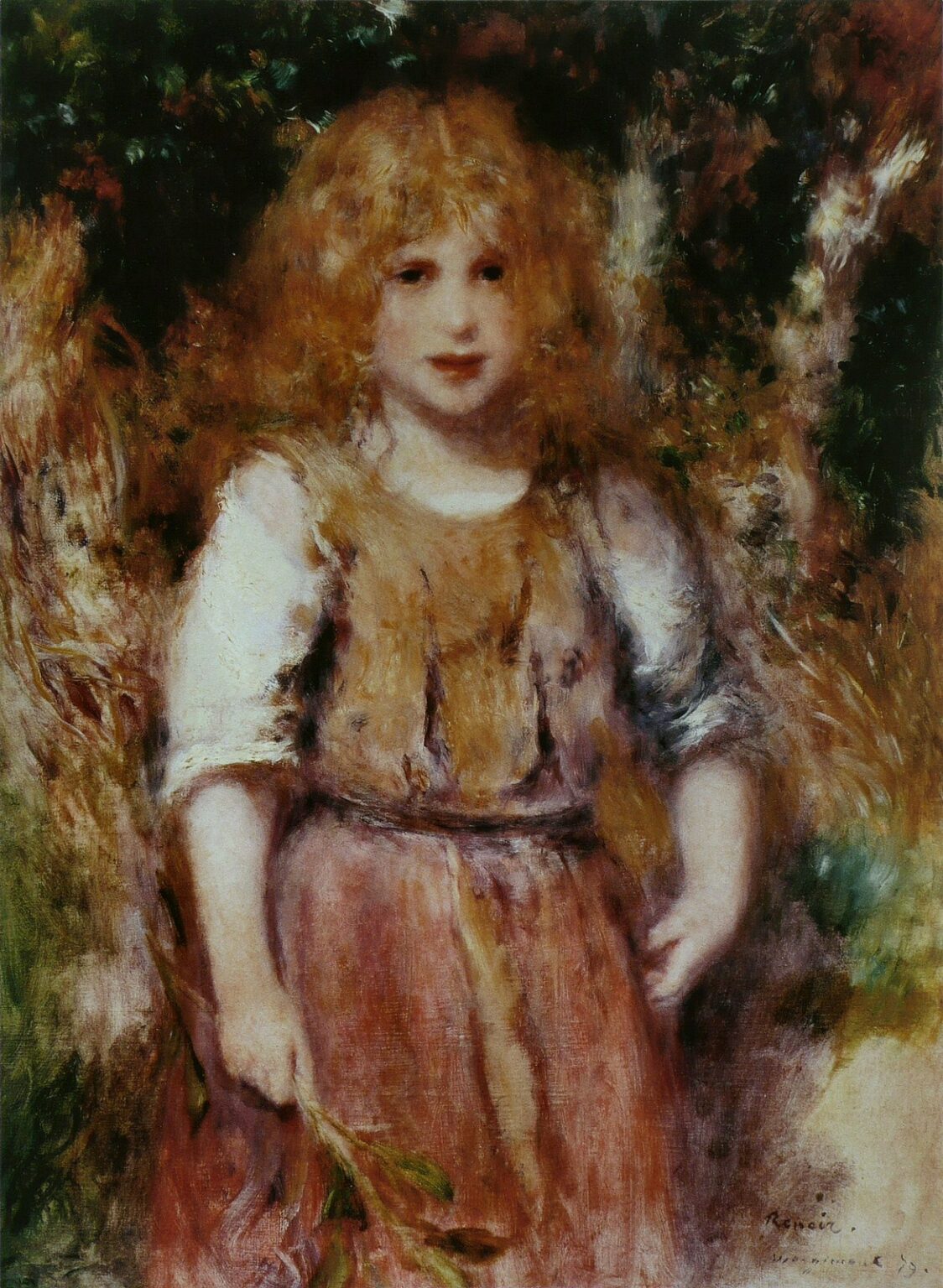 Renoir Petite Bohémienne (1879)
