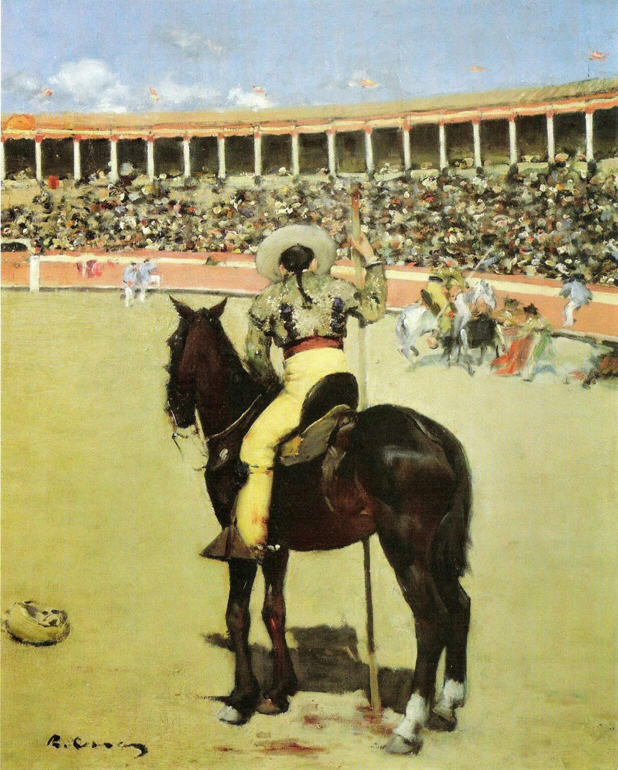 Casas Picador a la plaça (1887)