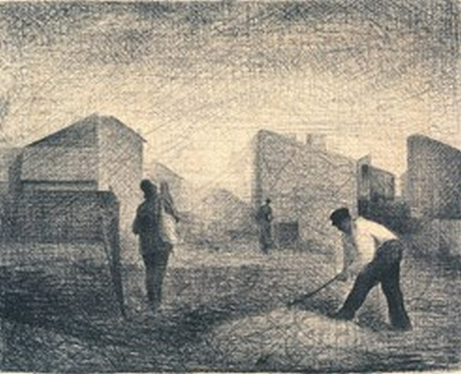 Seurat Picapedreros, Le-Raincy (1881)