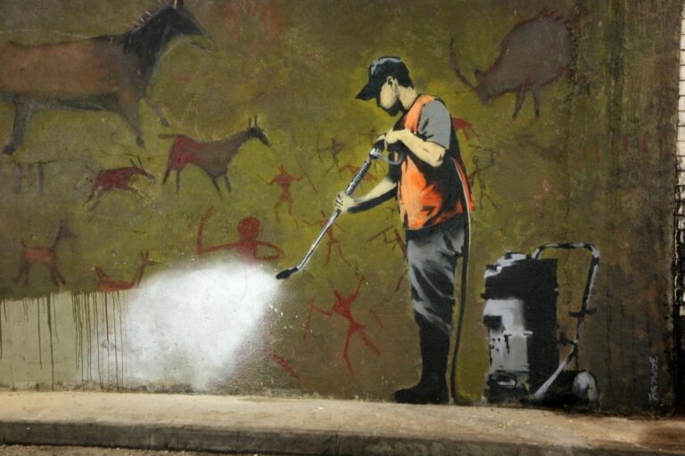 Banksy Pintura rupestres