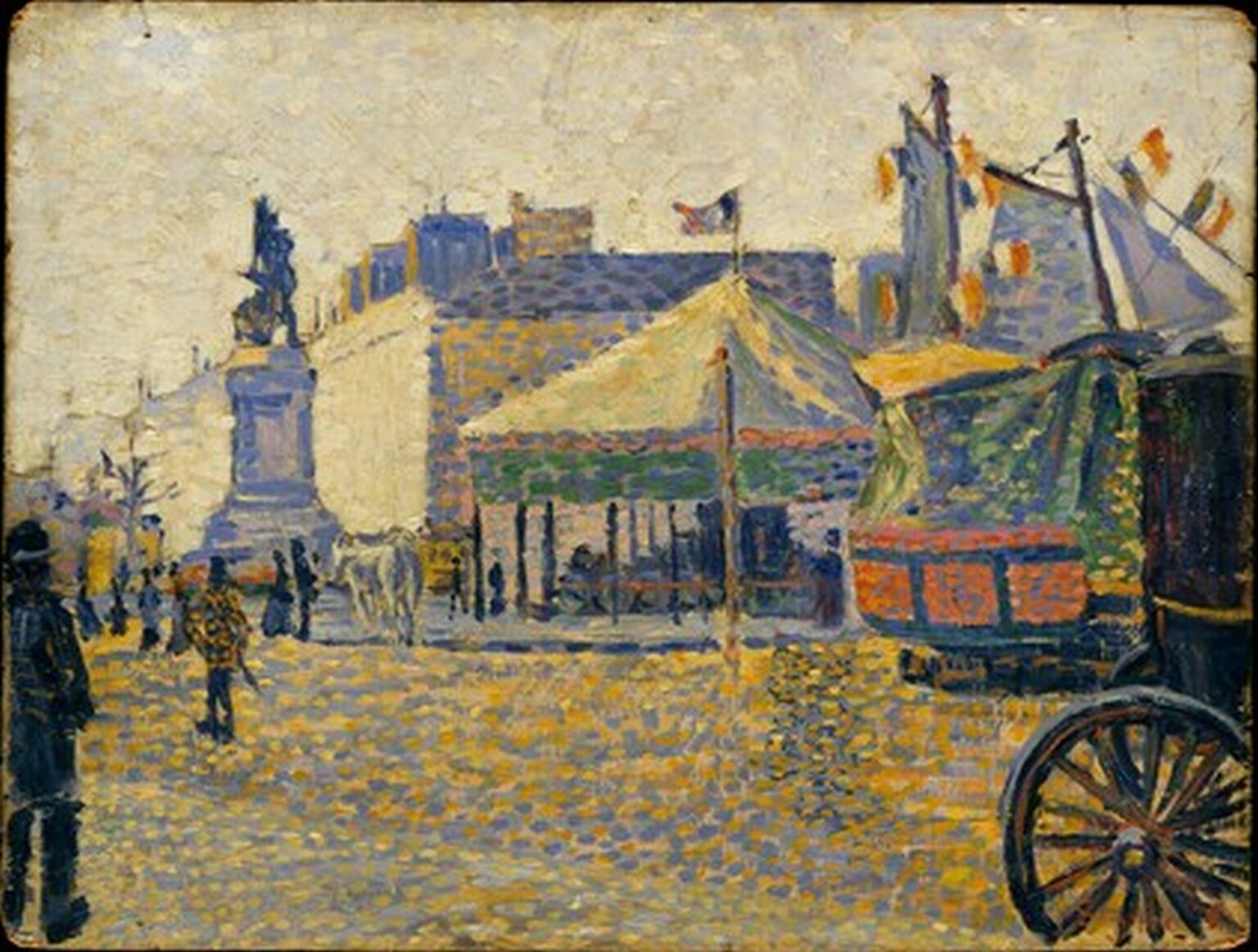 Signac Place Clichy (1889)
